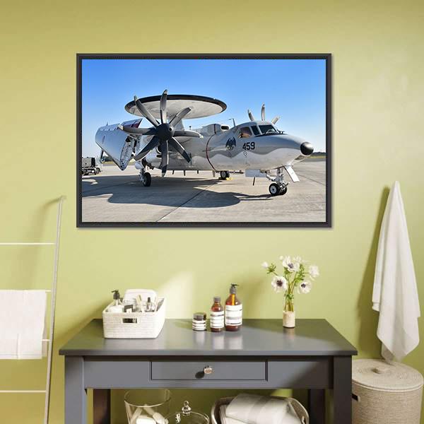 E-2 Hawkeye Canvas Wall Art-3 Horizontal-Gallery Wrap-25" x 16"-Tiaracle