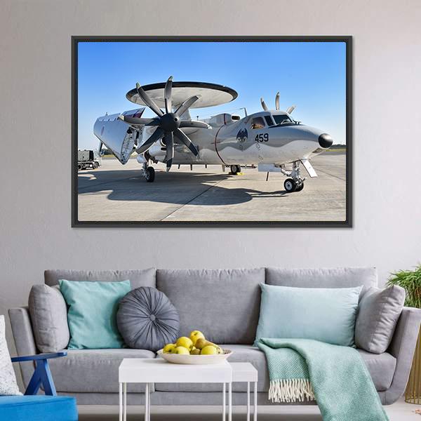 E-2 Hawkeye Canvas Wall Art-3 Horizontal-Gallery Wrap-25" x 16"-Tiaracle