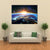 Earth & Galaxy View Canvas Wall Art-4 Horizontal-Gallery Wrap-34" x 24"-Tiaracle