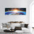 Earth & Galaxy View Panoramic Canvas Wall Art-3 Piece-25" x 08"-Tiaracle