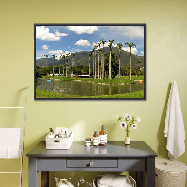 East Park Venezuela Canvas Wall Art-3 Horizontal-Gallery Wrap-25" x 16"-Tiaracle