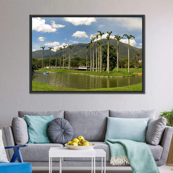 East Park Venezuela Canvas Wall Art-3 Horizontal-Gallery Wrap-25" x 16"-Tiaracle