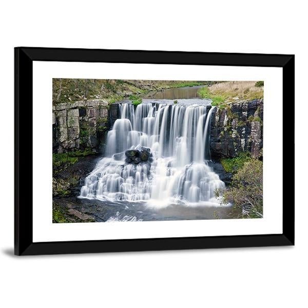Ebor Falls Australia Canvas Wall Art-5 Horizontal-Gallery Wrap-22" x 12"-Tiaracle