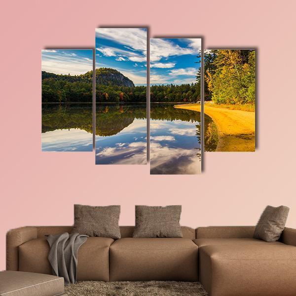 Echo Lake State Park Canvas Wall Art-4 Pop-Gallery Wrap-50" x 32"-Tiaracle