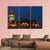 Balmoral Hotel Night View Canvas Wall Art-3 Horizontal-Gallery Wrap-25" x 16"-Tiaracle