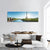Eiffel Tower In Sunrise Panoramic Canvas Wall Art-1 Piece-36" x 12"-Tiaracle