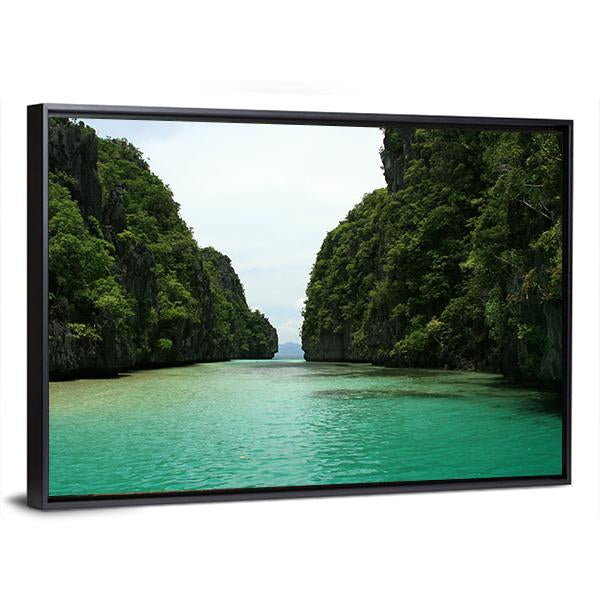 El Nido Philippines Canvas Wall Art-3 Horizontal-Gallery Wrap-25" x 16"-Tiaracle