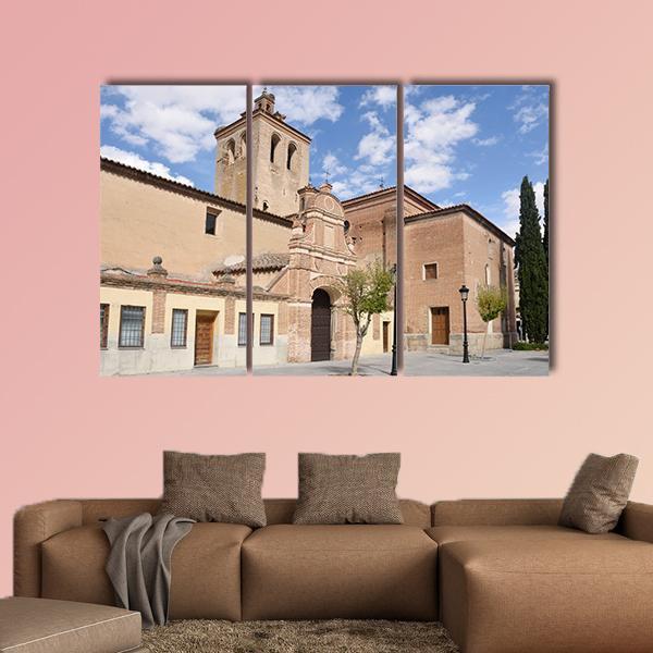 El Salvador Church Spain Canvas Wall Art-3 Horizontal-Gallery Wrap-37" x 24"-Tiaracle