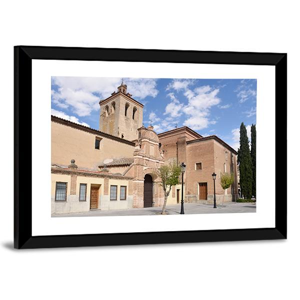 El Salvador Church Spain Canvas Wall Art-3 Horizontal-Gallery Wrap-25" x 16"-Tiaracle