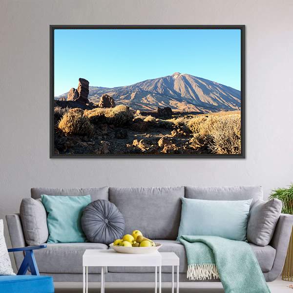 El Teide National Park Canvas Wall Art-3 Horizontal-Gallery Wrap-25" x 16"-Tiaracle