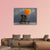 Elephant & Dog Holding Heart Shaped Balloon Canvas Wall Art-1 Piece-Gallery Wrap-36" x 24"-Tiaracle