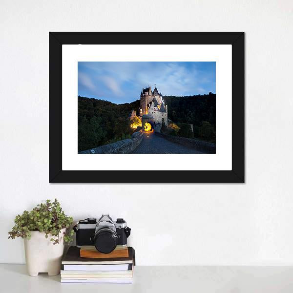 Eltz Castle Germany Canvas Wall Art-3 Horizontal-Gallery Wrap-25" x 16"-Tiaracle
