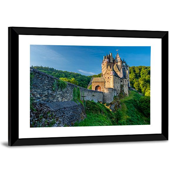 Eltz Castle In Rhineland Canvas Wall Art-3 Horizontal-Gallery Wrap-25" x 16"-Tiaracle