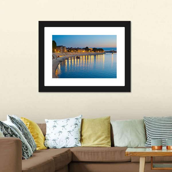 Embankment Of Arles Canvas Wall Art-1 Piece-Framed Print-20" x 16"-Tiaracle