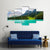 Emerald Lake Canvas Wall Art-3 Horizontal-Gallery Wrap-37" x 24"-Tiaracle