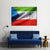 Equatorial Guinea Flag Canvas Wall Art-5 Horizontal-Gallery Wrap-22" x 12"-Tiaracle