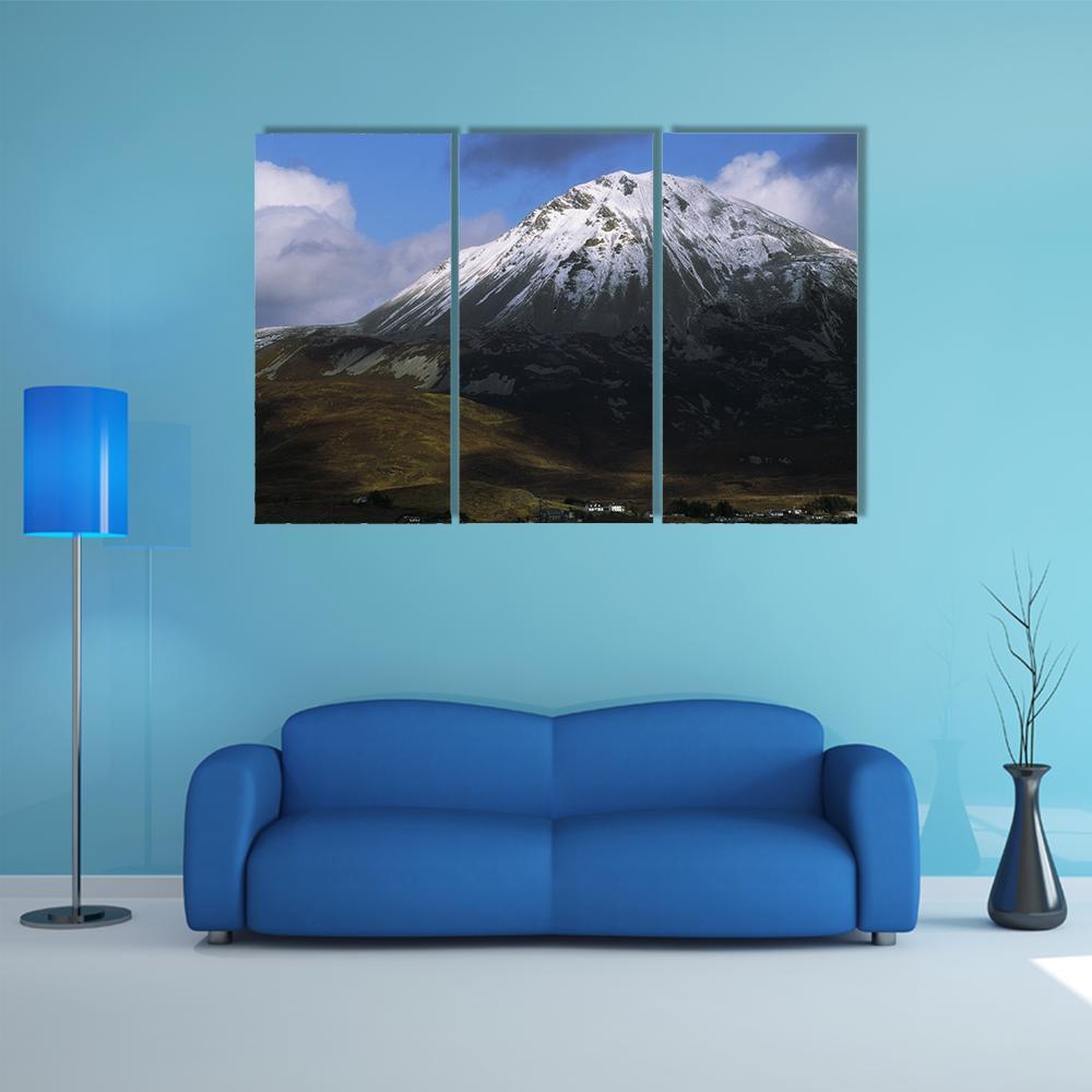 Errigal Mountain Ireland Canvas Wall Art-3 Horizontal-Gallery Wrap-37" x 24"-Tiaracle