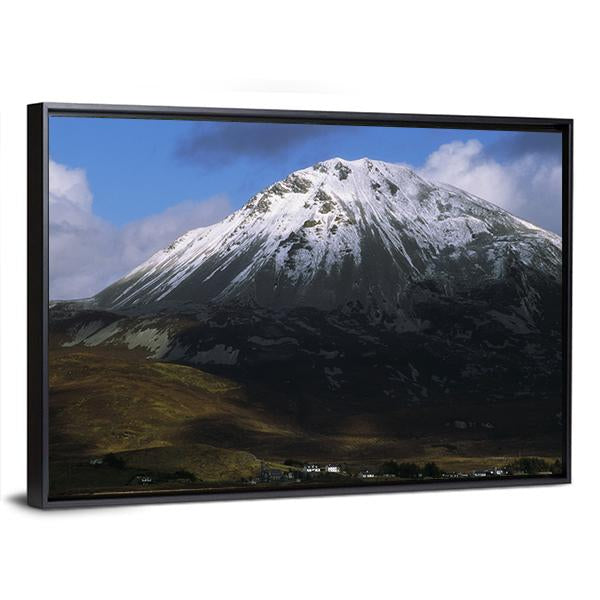 Errigal Mountain Ireland Canvas Wall Art-3 Horizontal-Gallery Wrap-25" x 16"-Tiaracle