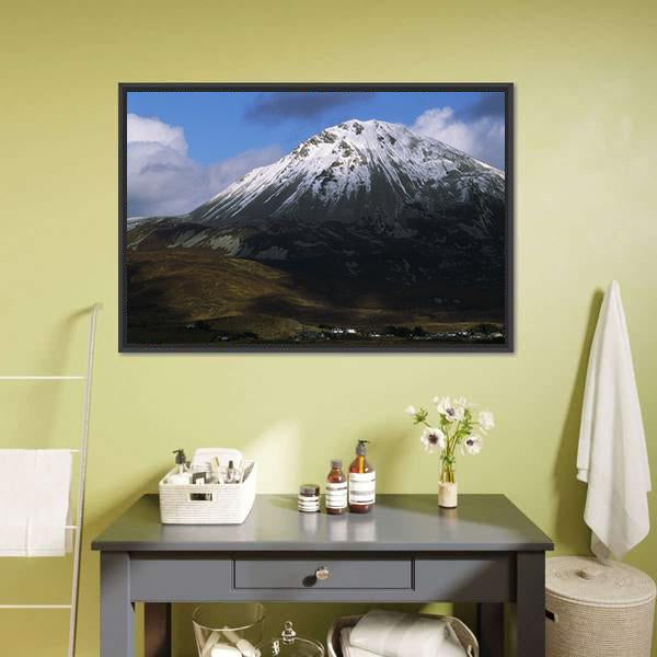 Errigal Mountain Ireland Canvas Wall Art-3 Horizontal-Gallery Wrap-25" x 16"-Tiaracle