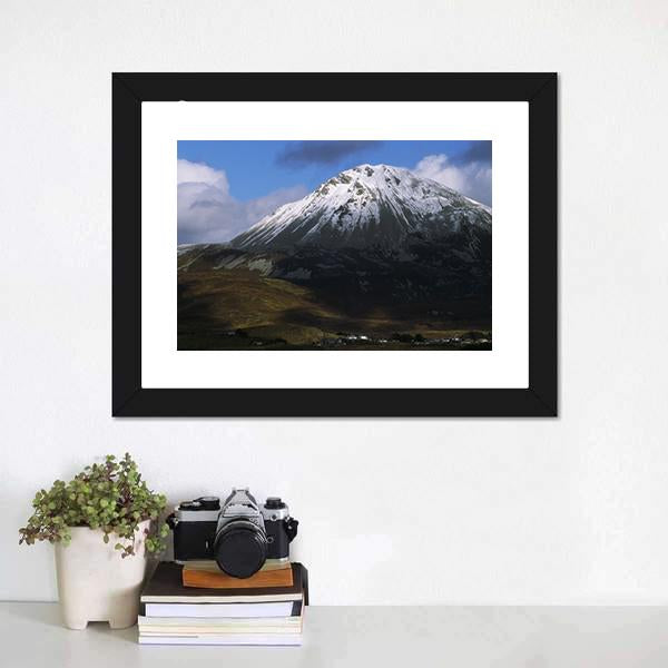 Errigal Mountain Ireland Canvas Wall Art-3 Horizontal-Gallery Wrap-25" x 16"-Tiaracle