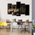Espresso Coffee Canvas Wall Art-5 Pop-Gallery Wrap-47" x 32"-Tiaracle