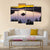 Evening At Lake Tahoe Canvas Wall Art-4 Pop-Gallery Wrap-50" x 32"-Tiaracle