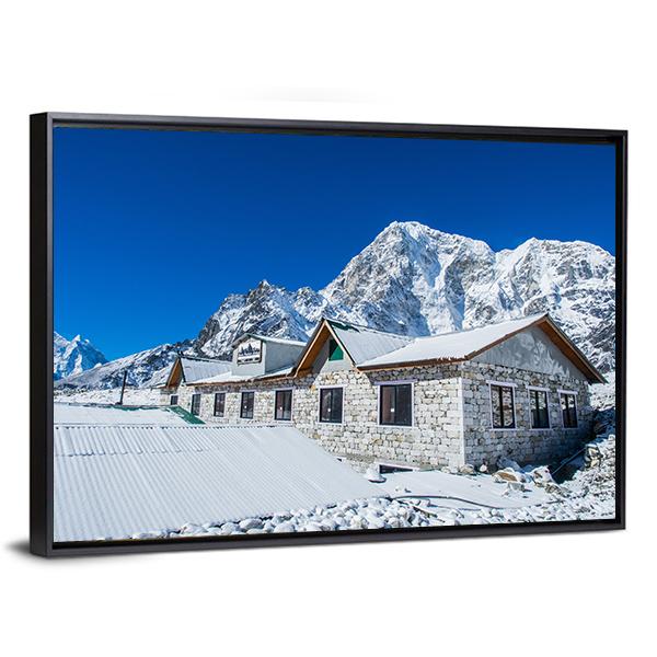 Everest Base Camp Canvas Wall Art-3 Horizontal-Gallery Wrap-25" x 16"-Tiaracle