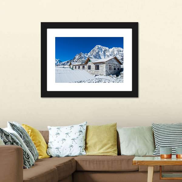 Everest Base Camp Canvas Wall Art-3 Horizontal-Gallery Wrap-25" x 16"-Tiaracle