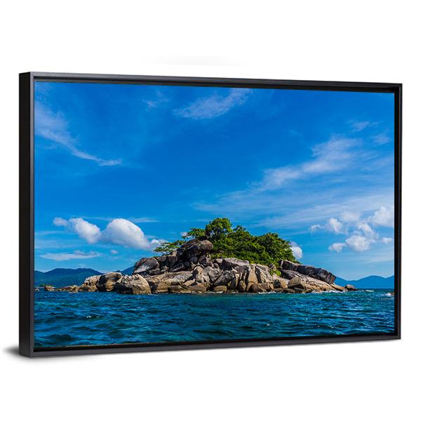 Exotic Island Thailand Canvas Wall Art-3 Horizontal-Gallery Wrap-25" x 16"-Tiaracle