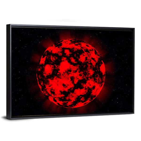 Explosion In Deep Space Canvas Wall Art-5 Horizontal-Gallery Wrap-22" x 12"-Tiaracle