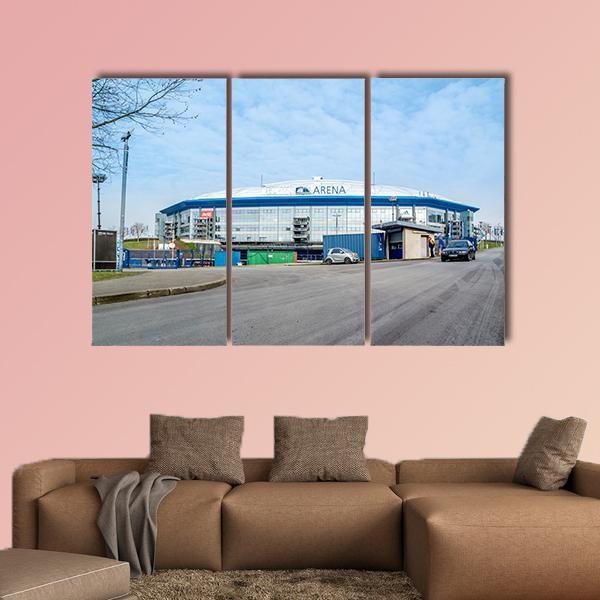 Veltins Arena Germany Canvas Wall Art-3 Horizontal-Gallery Wrap-25" x 16"-Tiaracle