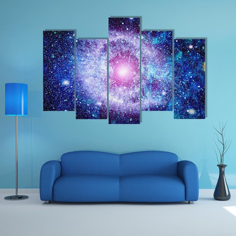 Eye Nebula Canvas Wall Art-5 Pop-Gallery Wrap-47" x 32"-Tiaracle