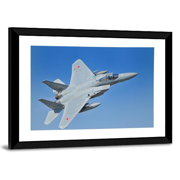 F-15 Eagle Fighter Canvas Wall Art-3 Horizontal-Gallery Wrap-25" x 16"-Tiaracle