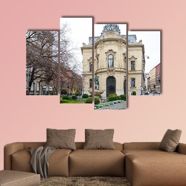 Metropolitan Ervin Szabo Canvas Wall Art-4 Pop-Gallery Wrap-50" x 32"-Tiaracle