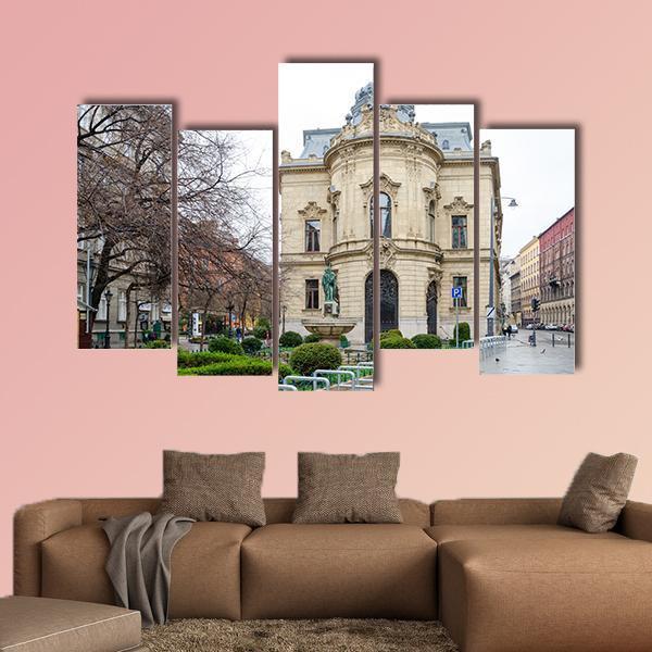 Metropolitan Ervin Szabo Canvas Wall Art-5 Pop-Gallery Wrap-47" x 32"-Tiaracle