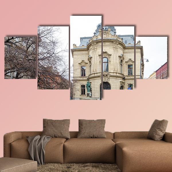 Metropolitan Ervin Szabo Canvas Wall Art-5 Star-Gallery Wrap-62" x 32"-Tiaracle