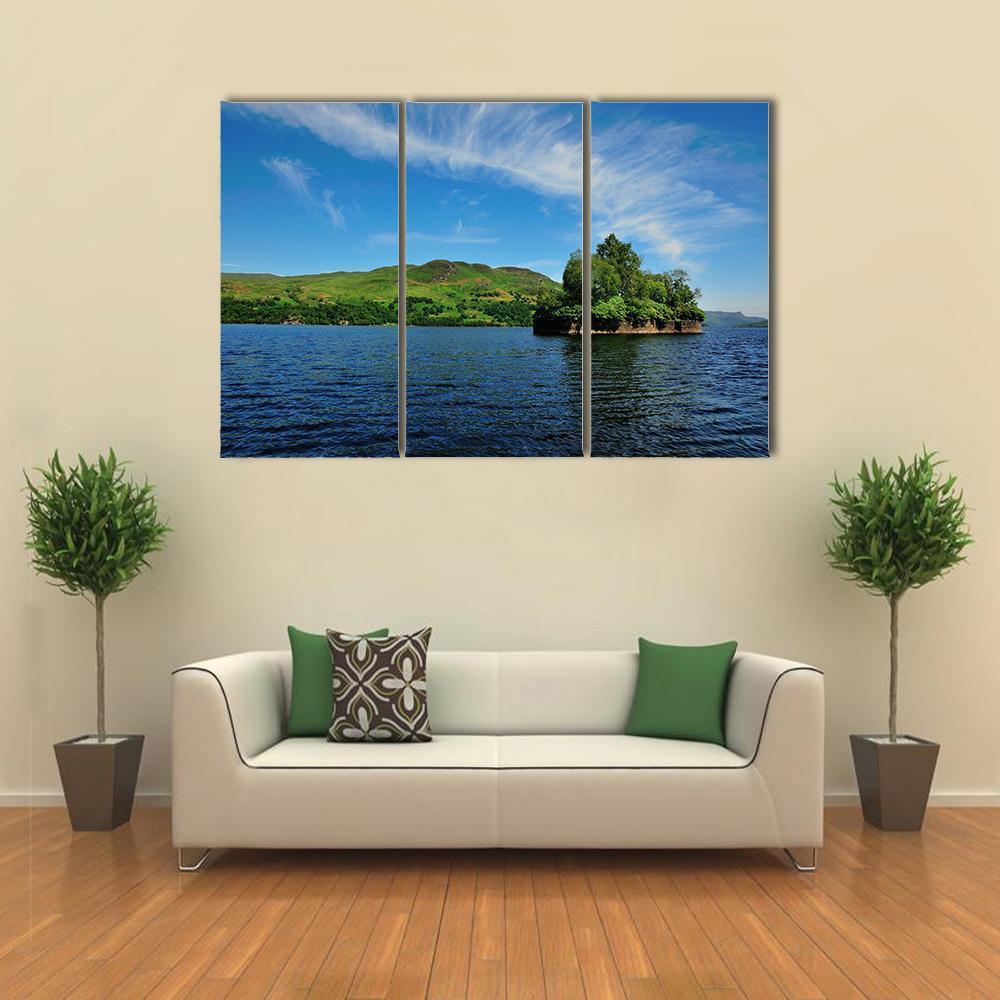 Factors Isle Scotland Canvas Wall Art-3 Horizontal-Gallery Wrap-37" x 24"-Tiaracle