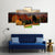 Fall Foliage At Vermont Canvas Wall Art-1 Piece-Gallery Wrap-48" x 32"-Tiaracle