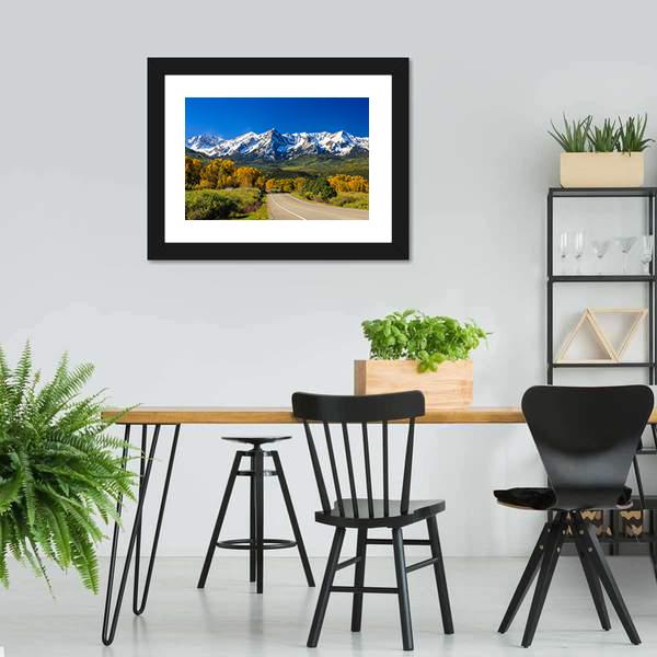Fall Season In Colorado Canvas Wall Art-3 Horizontal-Gallery Wrap-25" x 16"-Tiaracle
