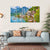 Famous Hallstatt Mountain Village Canvas Wall Art-5 Horizontal-Gallery Wrap-22" x 12"-Tiaracle