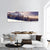 Evening Winter Landscape Panoramic Canvas Wall Art-3 Piece-25" x 08"-Tiaracle