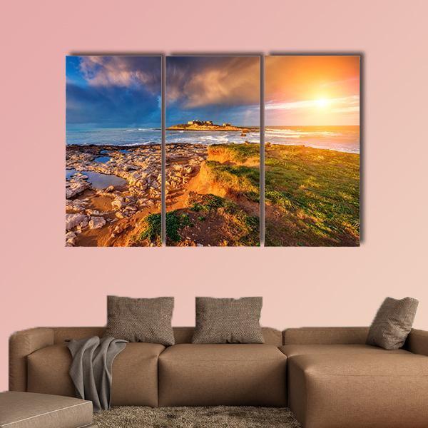 Isola Delle Correnti Canvas Wall Art-3 Horizontal-Gallery Wrap-25" x 16"-Tiaracle