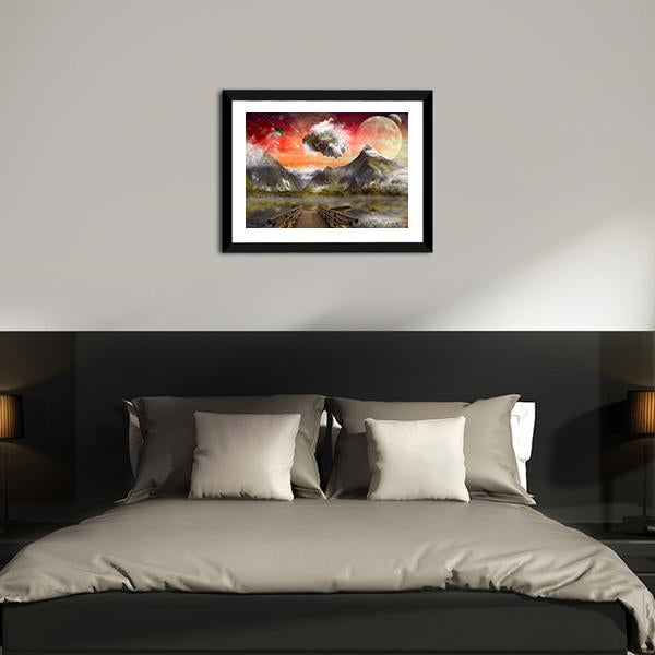 Fantasy Land Canvas Wall Art-5 Horizontal-Gallery Wrap-22" x 12"-Tiaracle