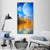 Fantasy Landscape Vertical Canvas Wall Art-3 Vertical-Gallery Wrap-12" x 25"-Tiaracle
