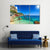 Faraglioni Cliffs & Beach Canvas Wall Art-3 Horizontal-Gallery Wrap-37" x 24"-Tiaracle