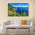 Faraglioni Cliffs Panorama Canvas Wall Art-3 Horizontal-Gallery Wrap-37" x 24"-Tiaracle