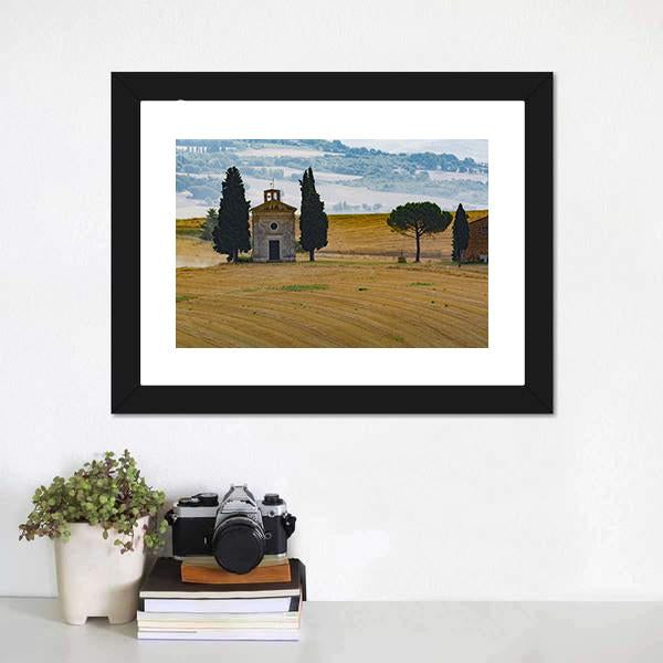 Farmhouse &amp; Cypress Canvas Wall Art-1 Piece-Framed Print-20" x 16"-Tiaracle