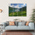 Farms With Lake Lucerne Canvas Wall Art-4 Horizontal-Gallery Wrap-34" x 24"-Tiaracle