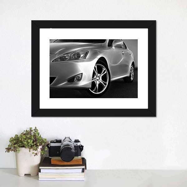 Fast Sports Car Canvas Wall Art-5 Horizontal-Gallery Wrap-22&quot; x 12&quot;-Tiaracle