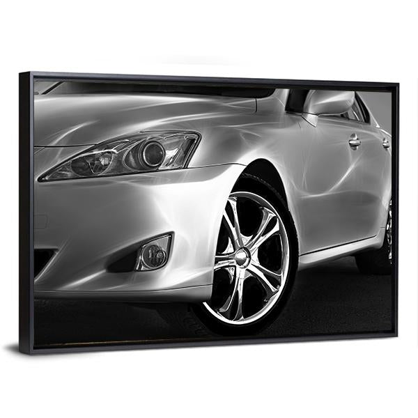 Fast Sports Car Canvas Wall Art-5 Horizontal-Gallery Wrap-22&quot; x 12&quot;-Tiaracle